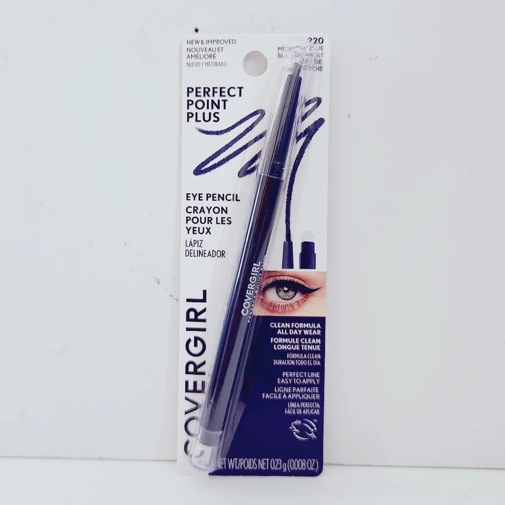 ⭐4/$15 CoverGirl Perfect Point Plus Eyeliner Midnight Blue